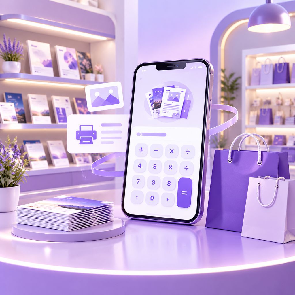 广告图文店报价计算小程序场景图